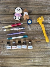 Pharmaceutical Drug Rep Collections Pens Ritalin Strattera Diflucan Lot Of 13