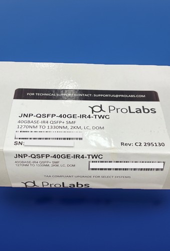 PROLABS - Juniper JNP-QSFP-40GE-IR4 Compatible TAA 40GBase-IR4 QSFP+ Transceiver - Picture 3 of 5