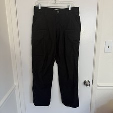 First Tactical Men  s Pants 32x30 Black Cargo Utility Military Outdoor Hiking