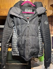 Surfanic Women's Ski Jacket Coat Black Size Small Winter Snow