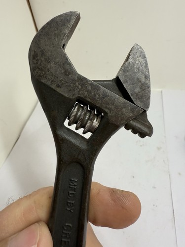 Set Of 2 VINTAGE Crescent Tool Steel Adjustable Wrenches 8” 6” USA - Picture 6 of 21
