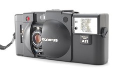 Olympus XA2 35mm Compact Film Camera with A11 From JAPAN New Seal Near MINT