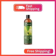 Plantovika Pure Neem Oil 16 Oz - 100 Cold Pressed, All Natural Concentrate, U
