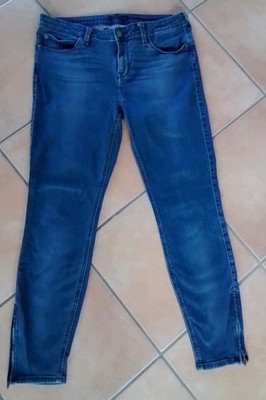 LEE Body Optix Jeans Gr. W31 Modell Scarlett cropped blau Top Zustand !!!
