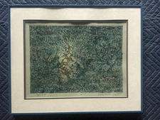 Libby Golden Framed Serigraph 