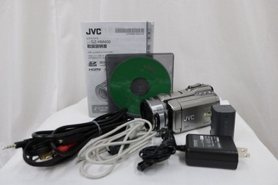 JVC Everio GZ-HM400-S Compact Digital Video Camera Optical zoom 10x Silver