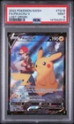 PSA 9 Pikachu V Lost Origin TG16/TG30 Holo Pokemon Card FA 2022