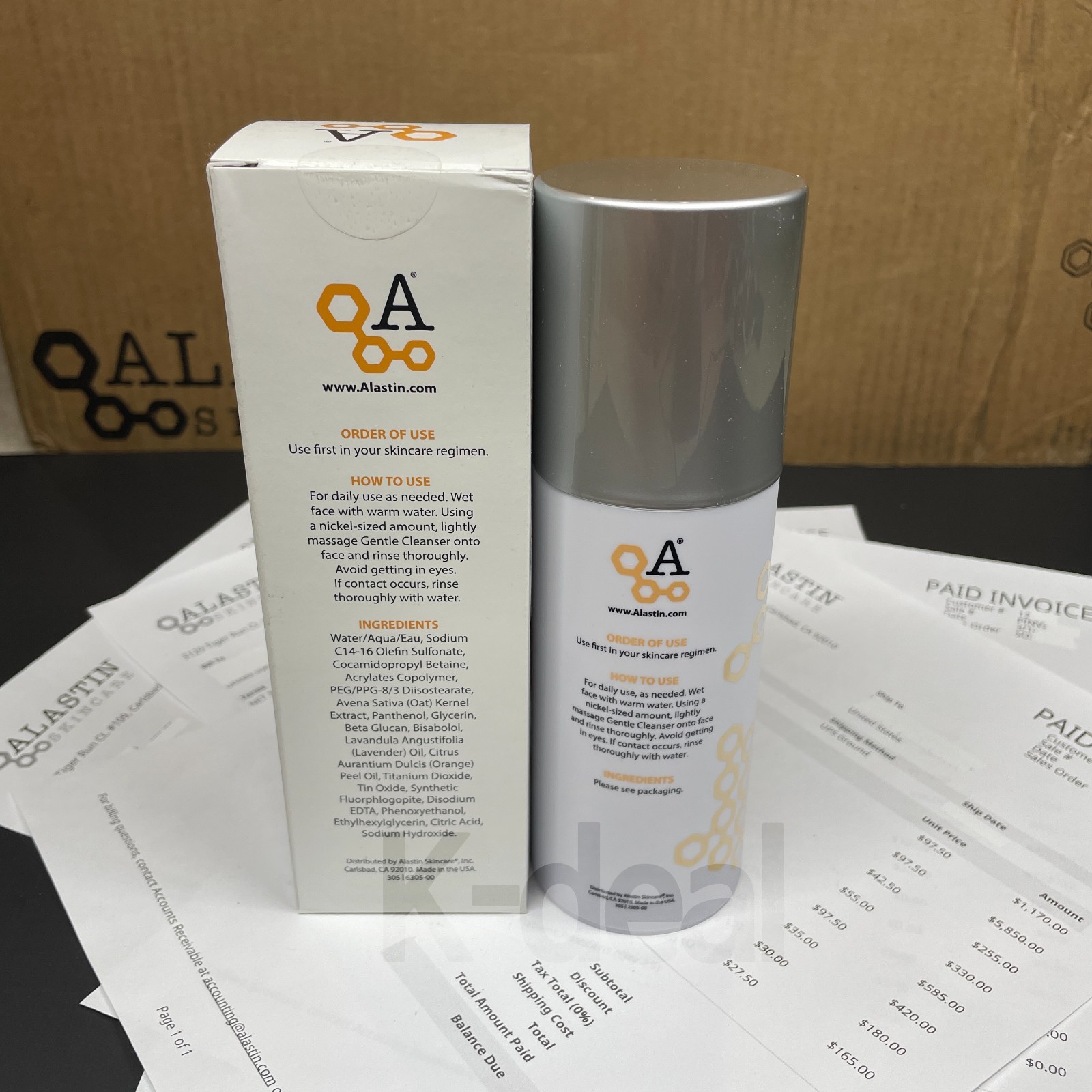 ALASTIN Skincare Gentle Cleanser 6 oz / 177ml *NEW IN BOX*