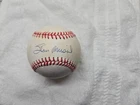STAN MUSIAL SIGNED AUTOGRAPH BASEBALL ONL ST LOUIS CARDINALS WILLIAM WHITE PRES