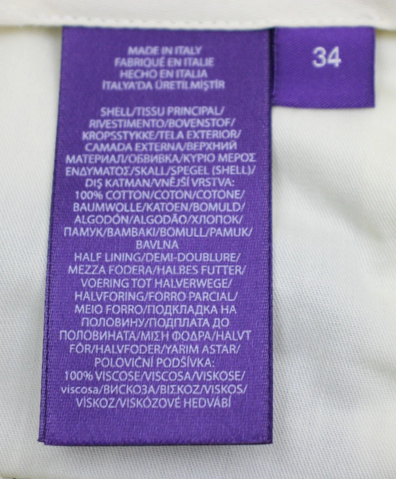 $595 Ralph Lauren Gregory Pantalones a Medida a Mano Para Hombres 34 Pantalones de Terciopelo Verde Foto 4 de 4