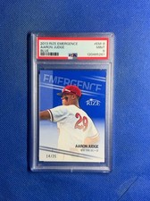 2013 RIZE Emergence Aaron Judge BLUE 14/25 PSA Mint 9 POP 2
