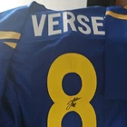 Jared Verse Los Angeles Rams #8 Signed NFL Football Jersey Certified Autograph
