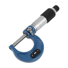 HFS(R) 0-1"Range.0001"Graduation Solid Metal Frame Outside Micrometer