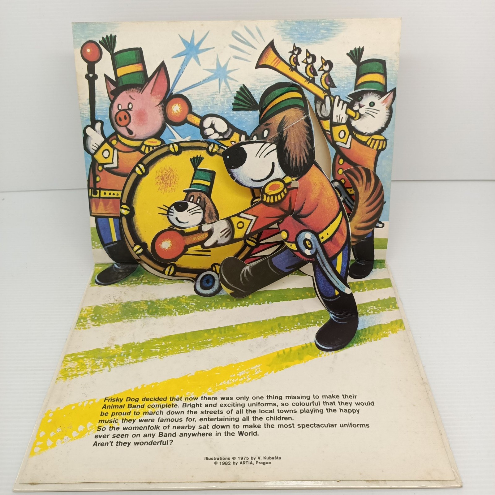 Animal Band V. Kubasta Pop-Up Book Brown Watson ISBN 0-7097-0081-4 Vintage image 9