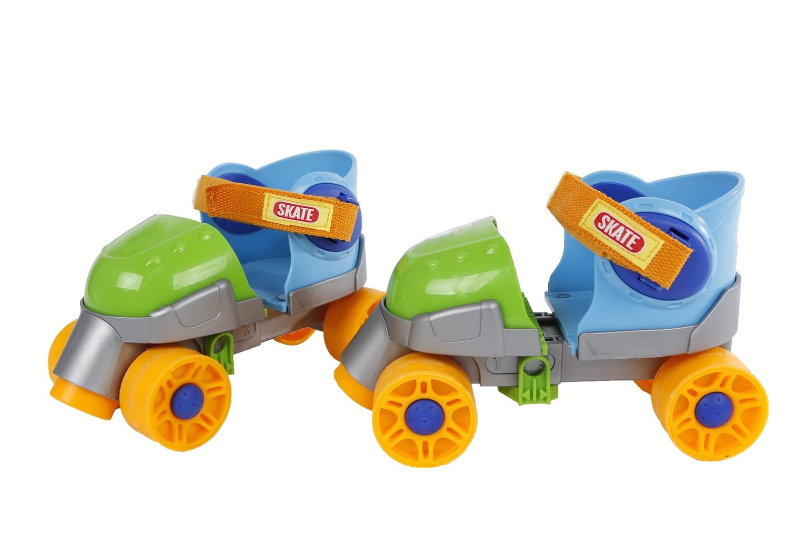 Kids Globe 720523 Roller Skates Blue/Green (Size Adjustable 24-30, Inline Skates