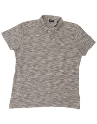 JOOP Mens Polo Shirt Large Grey Flecked BJ19