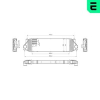 ERA LadeluftküHler 672017 FüR Suzuki Vitara 2 JT TE TD Ddis JB419WD JB419XD TD44