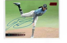 2021 Topps Stadium Club Autographs Red Foil #SCBA-TGL Tyler Glasnow Aut ID:53654