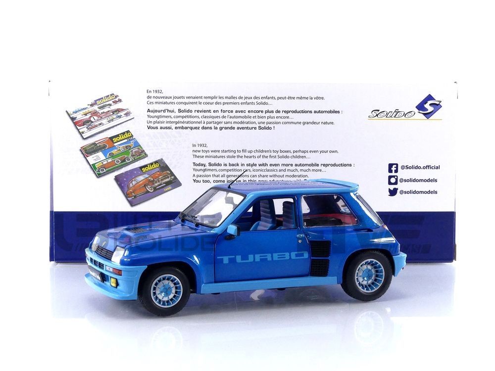 Solido Renault R5 Turbo 1981 1:18 1801308