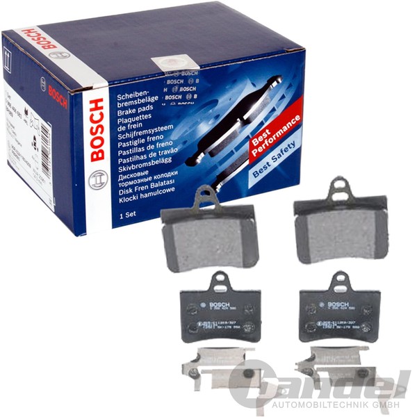 Bosch BremsbelÄGe Hinten Passend FüR CitroËN C5 I II Break 1.6 - 3.0 BJ Beachten-image