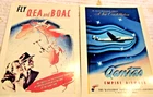VINTAGE POSTCARDS  AUSTRALIAN AVIATION  2  X QANTAS POSTCARDS LOT A