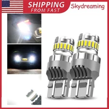 7443 LED Reverse Backup Light Bulbs White For 2018 2019 2020 2021 Ford F150 F250