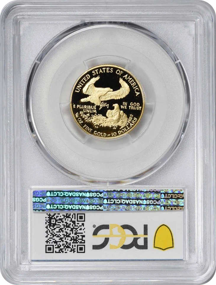 1990-P $10 American Gold Eagle PR69DCAM PCGS - Image 2 of 2