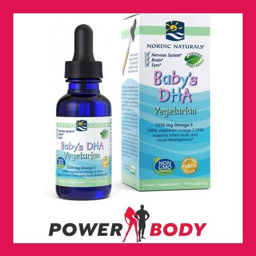 Nordic Naturals - Baby's DHA Vegetarian, 1050mg - 30 ml.