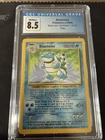 1999 Pokémon TCG Blastoise Base Set 2/102 Unlimited Holo Rare CGC 8.5