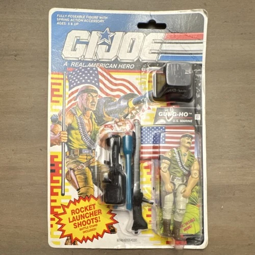 Hasbro G.I. Joe Gung-Ho U.S. Marine Action Figure 1991 6740/6213 Rocket Launcher