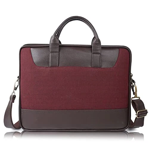 Non leather top laptop bags