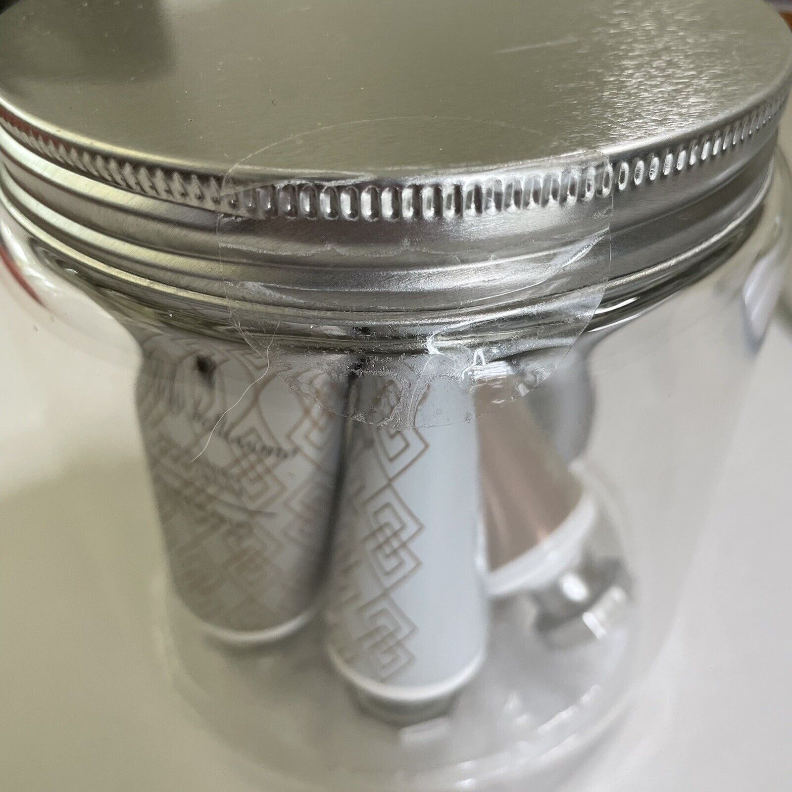 Wendy Bellisimo 6 piece Hand Cream set in a reusable mason jar