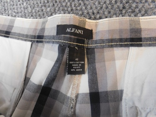 Alfani MEns Chino Shorts 42 palid gray - Picture 4 of 10