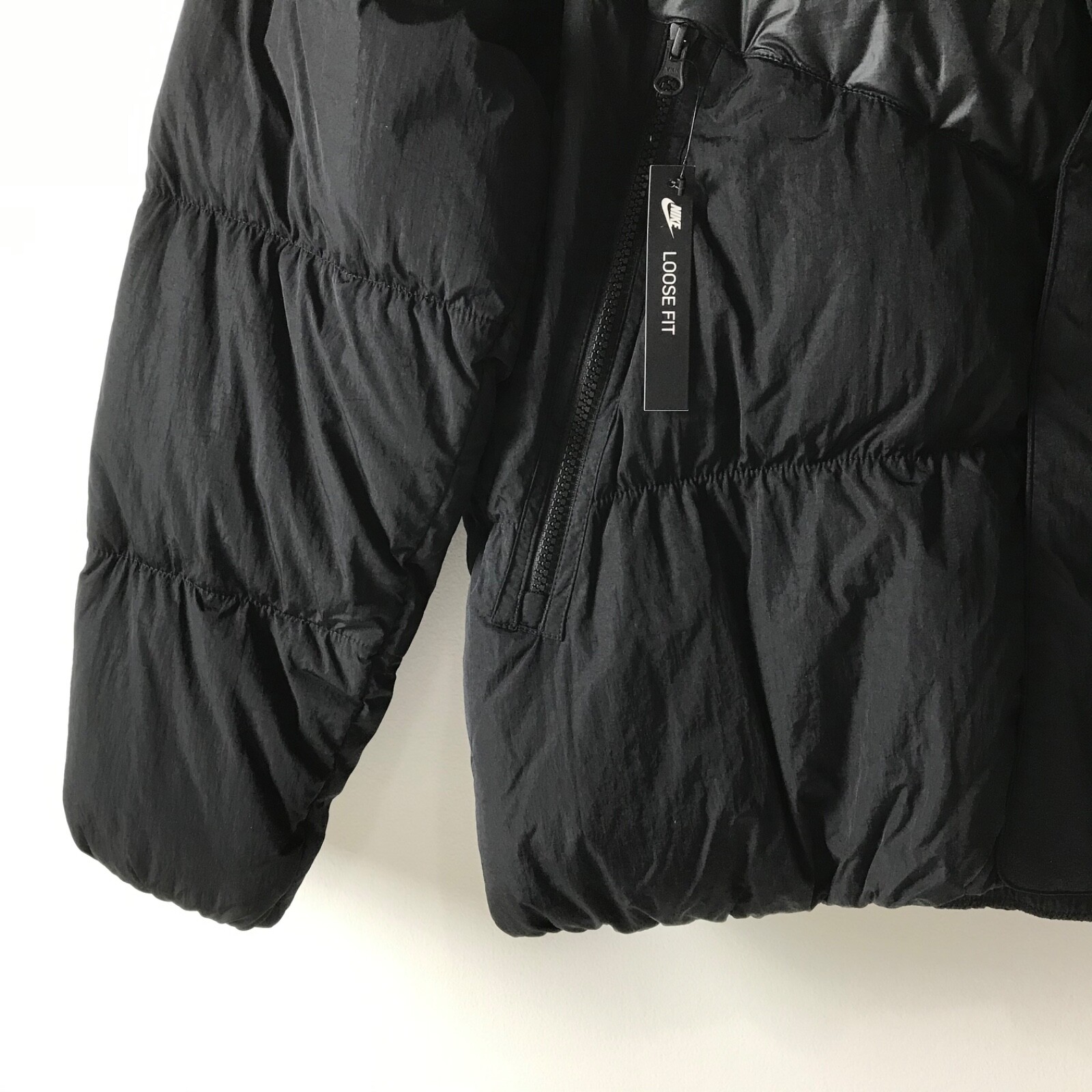 nike down chevron panel jacket