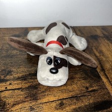 Newborn Pound Puppies 7.5" Gray With Brown Spots Plush Cut Tag