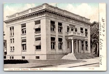 c1905 Free Public Library Trenton New Jersey P704