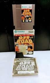NES Ivan IronMan Stewart's Super Off-Road Nintendo Game w/Box Sleeve & Manual 