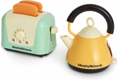 Casdon 65150 Morphy Richards Interactive Toy Toaster  Kettle for Children Aged 