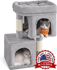 Arbol Para Gatos Centro De Juegos Con Cueva Torre Rascador Gatitos Envio Gratis