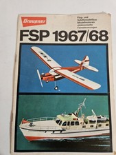 Graupner FSP 1967/68 Flug und Schiffsmodellbau Katalog Bausätze für Schiffe
