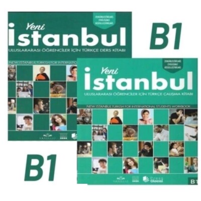 New istanbul A1-A2-B1-B2-C1 Complete Turkish Book Set For Beginner