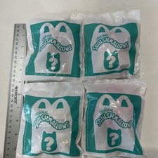 Lot of 4 McDonalds Squishmallows Happy Meal Toys Sealed Mystery