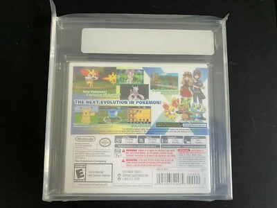 Nintendo 3DS Pokemon X Game (2013) VGA 85 NM+ SEALED USA