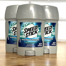 Mens SPEED STICK Avalanche Deodorant 1.8 oz - pack of 3