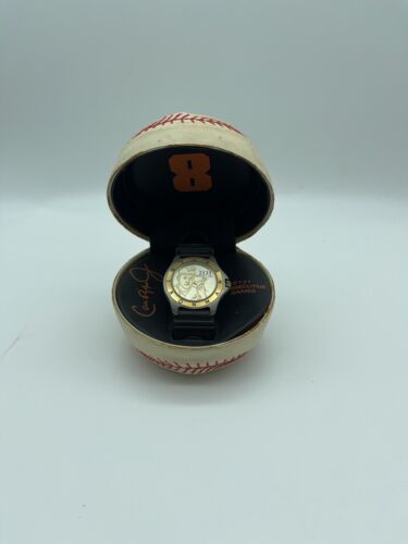 Cal Ripken Jr Commemorative Ironman Watch Baltimore Orioles w/ Baseball Case