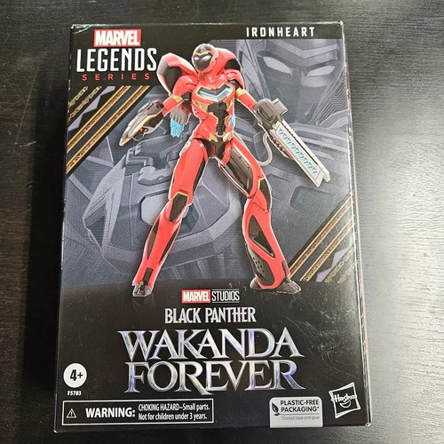 Figura de acción Hasbro MARVEL LEGENDS Deluxe IRONHEART 6" pulgadas Wakanda Forever NUEVA