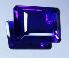 Tanzania OF Tanzanite 90 Ct Deep Blue EMERALD Natural Loose CERTIFIED Gemstone