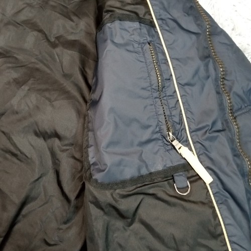Steve & Barry's Jacket Mens L Blue Double Down Insulated Zip Up Pockets Warm - Picture 14 of 16