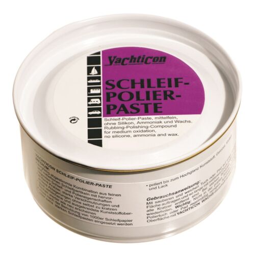 Schleifpaste Polierpaste Medium 250g, poliert versiegelt, Schleifmittel Rubbing - Bild 1 von 2