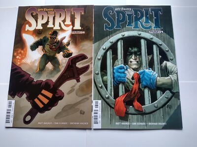 Dynamite Will Eisner's The Spirit 5 and 6 standard cover A 2015